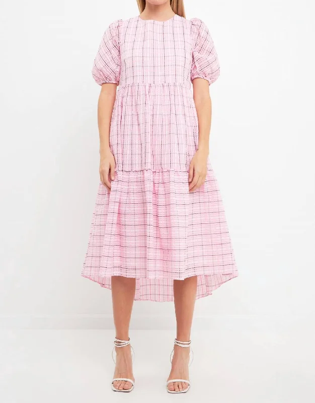 Bring Me Joy Dress In Pink Winter unclassified dresses