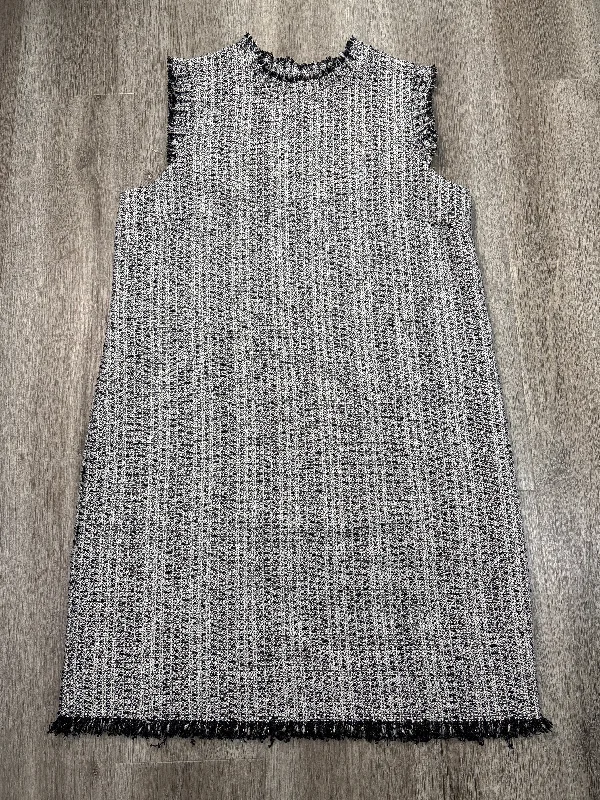 Dress Work By Eri + Ali In Black & White, Size: L Casual unclassified dresses