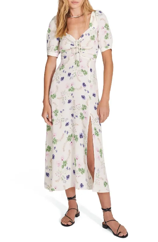 The Vineyard Dress In White Pastel unclassified dresses