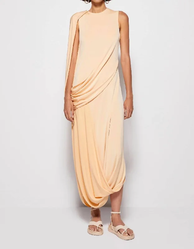 Roxi Dress In Rattan Lounge unclassified dresses