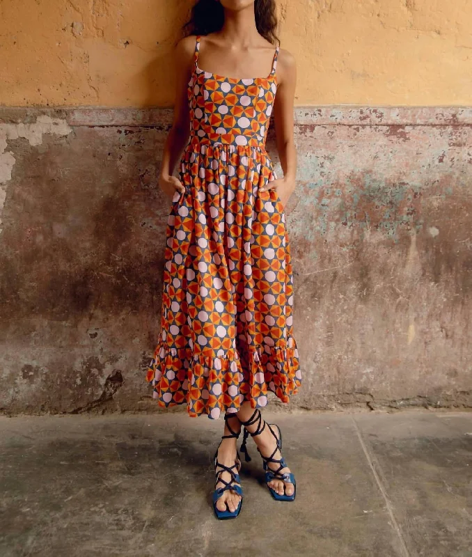 Tamarindo Dress In Orange Festival unclassified dresses