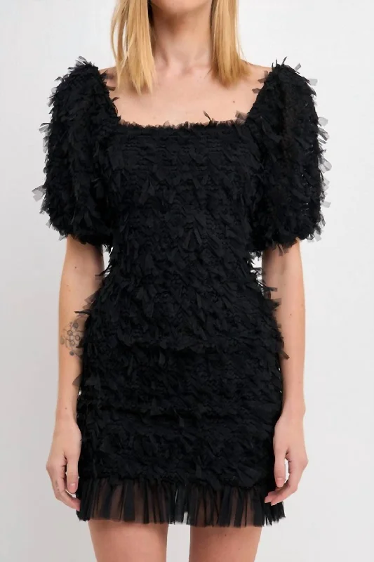 Never Dreamed Dress In Black Date night unclassified dresses