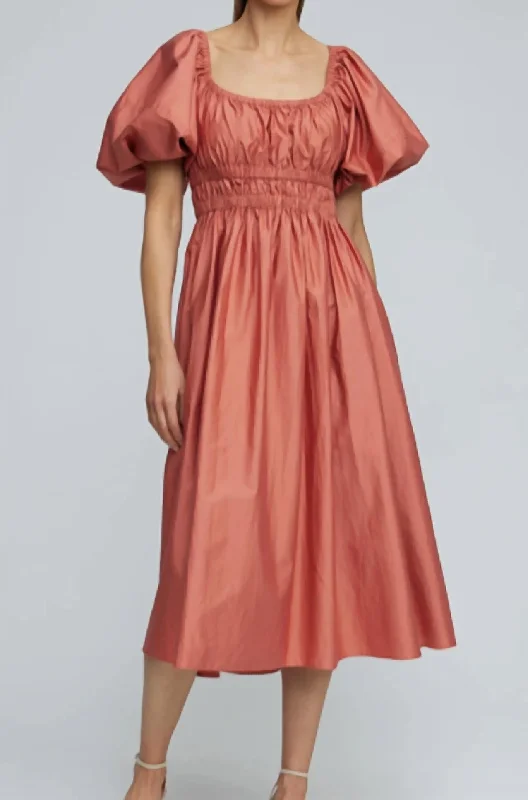 Landon Dress In Teracotta Designer unclassified dresses