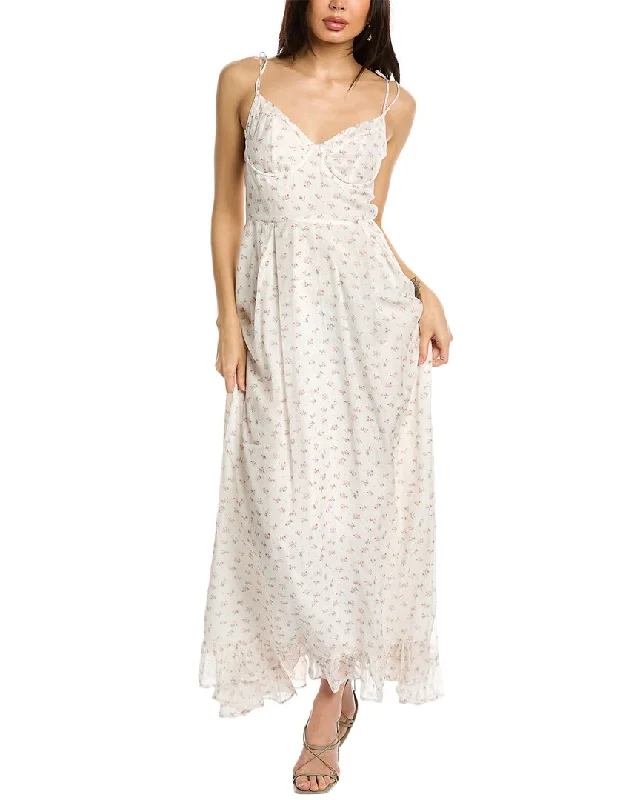 SISTER JANE Aqua Flora Cami Dress Monochrome unclassified dresses