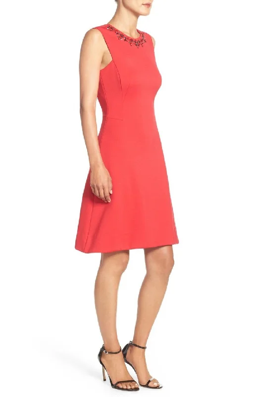 Maggy London - G2499M Embellished Neck Sleeveless Dress Luxury mini dresses