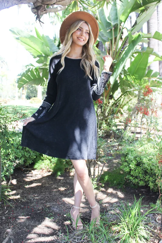Women's Raglan Long Sleeve Mini Dress Zara mini dresses