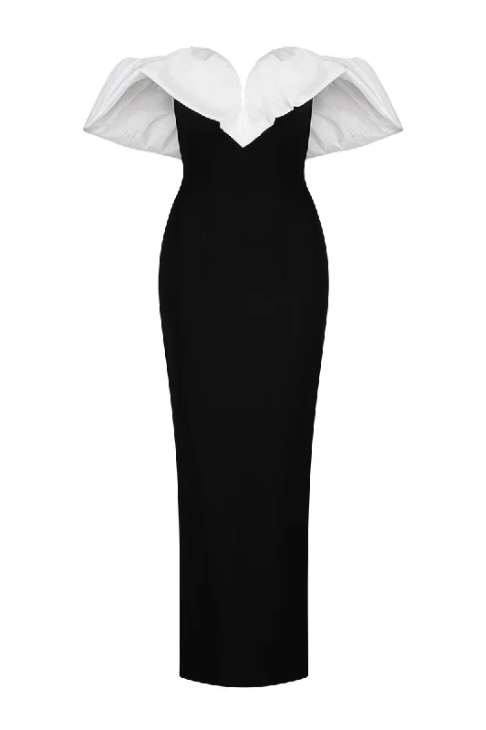 MAXINE OFF SHOULDER RUFFLE MAXI DRESS Festival maxi dresses