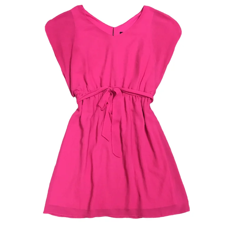 Pink Dress Casual Short Msk, Size 10--High-Waisted Mini Skirt